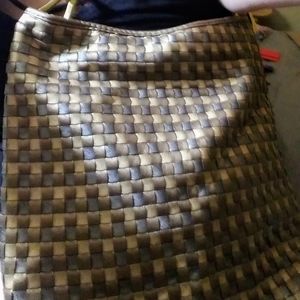 Braciano basket weave pattern bag